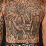 Tattoo Jos Oss Black and grey 39 devil angel hell
