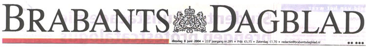 Brabants Dagblad kopTattoo Jos 8 juni 2004